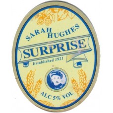 Sarah Hughes Brewery Surprise Pump Clip